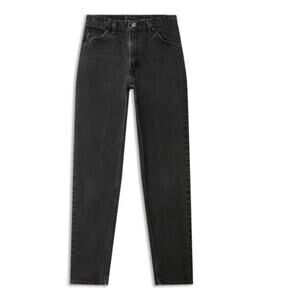 Levis 550 Straight Black Denim Jeans US Men's 48X32
